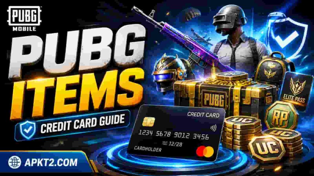 PUBG Mobile Items Purchase Guide with Credit Card